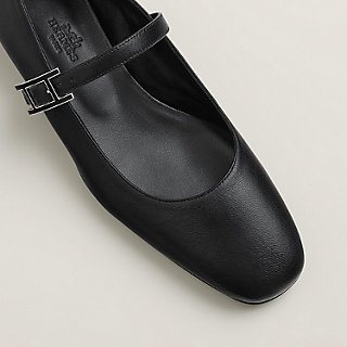 Jane ballet flat - Black | Hermès UAE